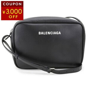 Balenciaga Everyday Camera Bag black leather